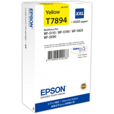 Epson atrament WF5000 series yellow XXL - 34.2ml