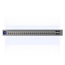 Ubiquiti Professional-grade, Layer 3 Etherlighting™ switch with (2) 10 GbE PoE++, (22) 2.5 GbE PoE++, and (4) 10G SFP+ p