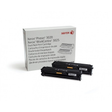 Xerox®  Phaser® 3020 / WorkCentre® 3025 Dual Pack 1.5K Print Cartridge