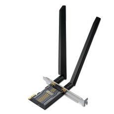 TP-LINK "AX3000 Dual Band Wi-Fi 6 Bluetooth 5.0 PCI Express AdapterSPEED: 2402 Mbps at 5 GHz + 574 Mbps at 2.4 GHzSPEC