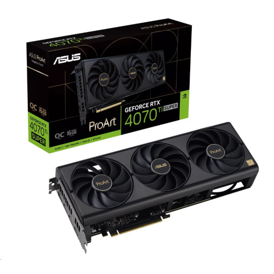 ASUS PROART RTX4070TI SUPER OC 16GB/256-bit GDDR6 HDMI 3xDP