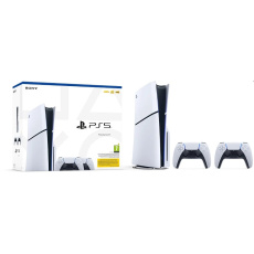 Sony PS5 (VERZIA SLIM) + DualSense Wireless Controllers