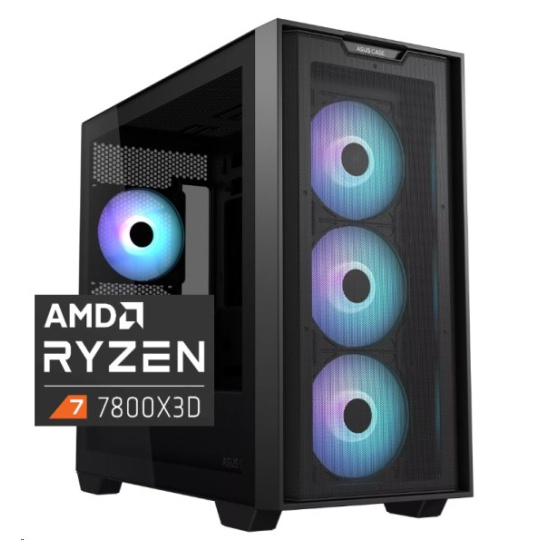 PRESTIGIO Xtreme Ryzen 7 7800X3D, RX9070XT/16GB, 32GB, SSD 1TB, FDOS