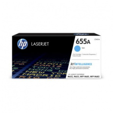 HP 655A Cyan Original LaserJet Toner Cartridge (CF451A)