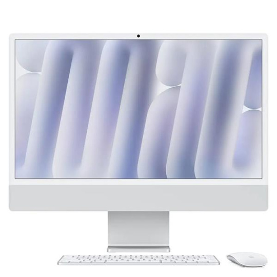 iMac 24" 4.5K Apple M4 sklo s nanotextúrou 10-core CPU 10-core GPU 16GB 256GB SSD - Silver SK