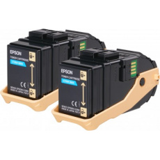 Epson toner Aculaser C9300 cyan double pack 2x 7500str.