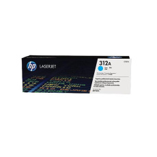 HP toner azúrová HP312A  /vyťaženosť cca 2700str/