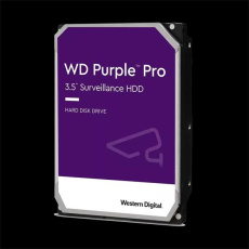 HDD Video Surveillance WD Purple Pro 24TB CMR (3.5'', 512MB, 7200 RPM, SATA 6Gbps, 550TB/year)
