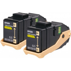 Epson toner Aculaser C9300 yellow double pack 2x 7500str.