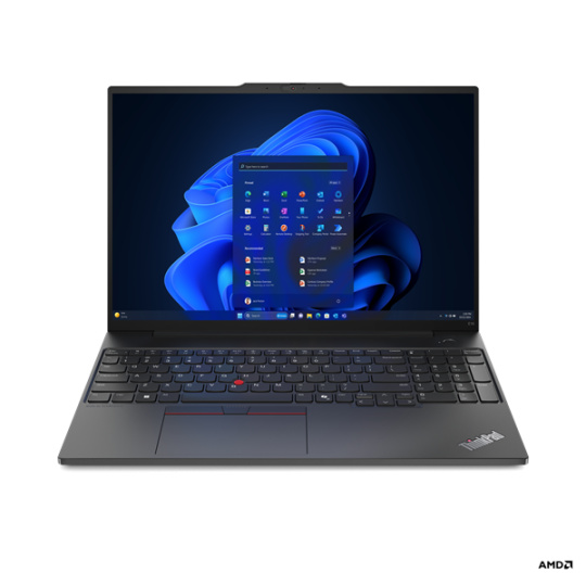 Lenovo TP E16 G2, Ryzen 5 7535HS, 16.0˝ 1920x1200 WUXGA, UMA, 16GB, SSD 512GB, W11H, matný, 3y OS