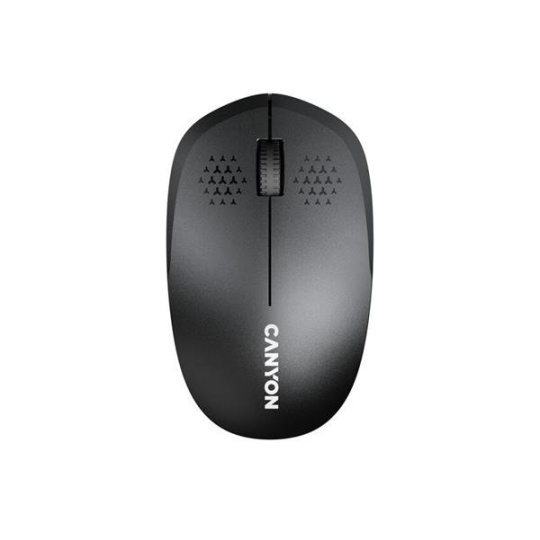 Canyon MW-04, Bluetooth optická myš, 1200 dpi, 3 tlač, 1x AA, úspora energie, čierna