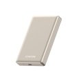 Canyon OnCharge 510, Powerbank, 10.000 mAh, in: USB-C, out: USB-C PD 20W + Wireless Magnet 15W, štíhla, béžová