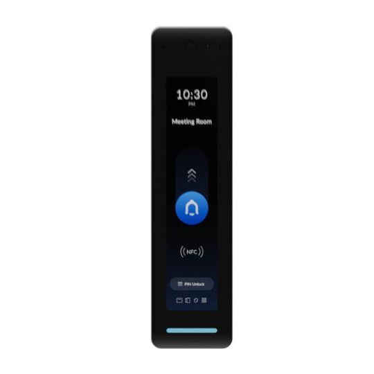 Ubiquiti Third-generation, indoor/outdoor NFC reader and intercom with Apple Touch Pass support-black