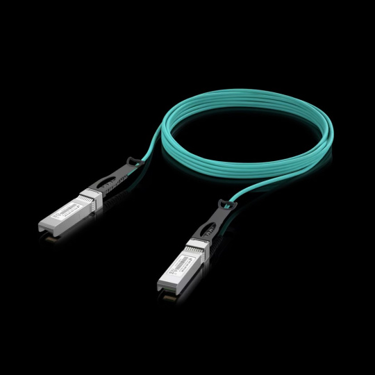 Ubiquiti Long-range SFP+ direct attach cable with a 10 Gbps max data rate