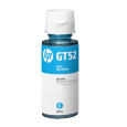 HP originál ink bottle M0H54AE, No.GT52, cyan, 8000str., 70ml, HP DeskJet GT serie