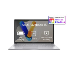 ASUS Vivobook 15 X1504VA-BQ1145W, 5-120U, 15.6˝ 1920x1080 FHD, UMA, 16GB, SSD 512GB, W11H, modry, mys