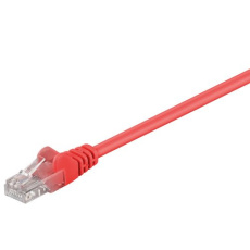 patch kábel Cat5E, UTP - 0,5m , červený
