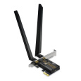 TP-LINK "BE9300 Tri-Band Wi-Fi 7 Bluetooth PCI Express AdapterSPEED: 5760 Mbps at 6 GHz + 2880 Mbps at 5 GHz + 688 Mbps