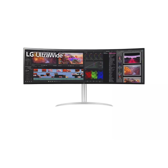 LG 49WQ95C-W 49" IPS LED 5120x1440 Mega:1 5ms 400cd HDMI DP USB-C(90W) repro