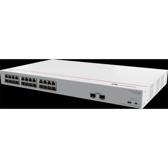 Huawei S110-24LP2SR (24*10/100/1000BASE-T ports, 2*GE SFP ports, PoE+, AC power)