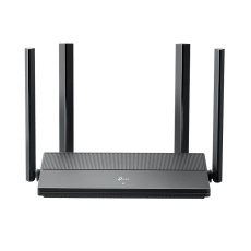 TP-LINK "AX1800 Dual-Band Wi-Fi 6 RouterSPEED: 574 Mbps at 2.4 GHz + 1201 Mbps at 5 GHzSPEC: 4× Antennas, Dual-Core CP