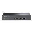 TP-LINK TL-SG1008 8-Port Gigabit Switch, 8 Gigabit RJ45 Ports, 1U 13-inch Rack-mountable Steel Case