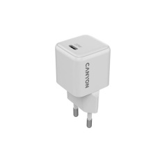 Canyon CU20C vysokorýchlostná univerzálna nabíjačka do steny 1x USB-C 20W