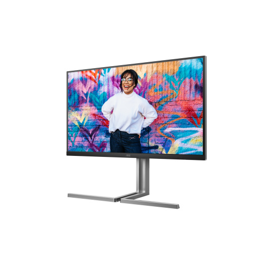 AOC U32U3CV 31.5"W Nano IPS 3840x2160 50 000 000:1 4ms 350cd 2xHDMI DP USB-C(65W) pivot repro