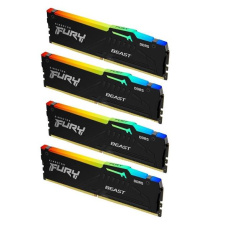 64GB 5200MT/s DDR5 CL40 DIMM (Kit of 4) FURY Beast RGB XMP