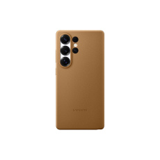 Samsung Ochranný kryt z vegánskej kože pre Galaxy S25 Ultra Brown