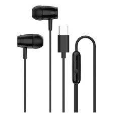 Canyon SEP-5, slúchadlá do uší, integrované ovládanie, hlboké basy, USB-C kábel 1.2m, čierne