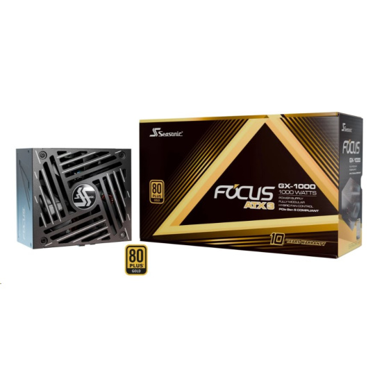 SEASONIC FOCUS GX-1000 ATX3.0 v4 GOLD modular, retail