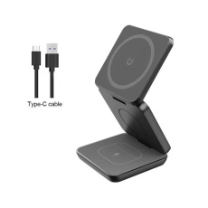 1stCOOL portable Qi MagSafe Wireless Charger 3in1 15W USB-C
