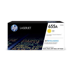 HP 655A Yellow Original LaserJet Toner Cartridge (CF452A)