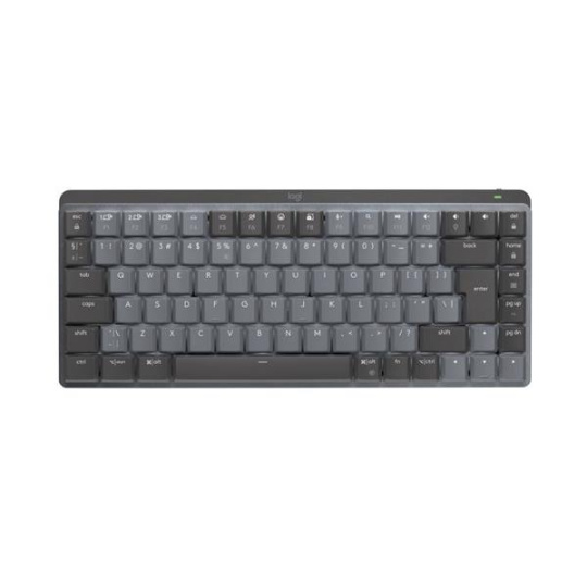 Logitech® MX Mechanical Mini Minimalist Wireless Illuminated Keyboard-GRAPHITE-US INT'L-2.4GHZ/BT-LINEAR