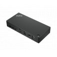 Lenovo ThinkPad USB-C Dock - 90W (2x DP, 1x HDMI, RJ45, 3x USB 3.1, 2x USB 2.0, 1x USB-C, adapter) pripojit max. 3x LCD