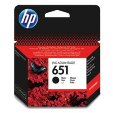 C2P10AE Čierna originálna atramentová kazeta HP 651 Ink Advantage