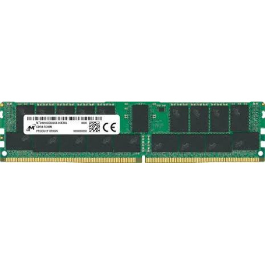 MICRON DDR4 RDIMM 64GB 2Rx4 3200 CL22 (16Gbit) (Single Pack)