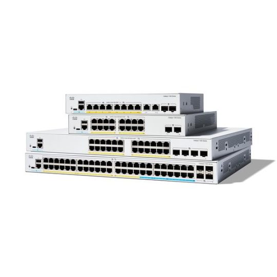 Catalyst 1300 48-port GE, Full PoE, 4x1G SFP