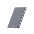 Canyon OnCharge 505, Powerbank, 5.000 mAh, in: USB-C, out: USB-C PD 20W + Wireless Magnet 15W, ultratenká, šedá