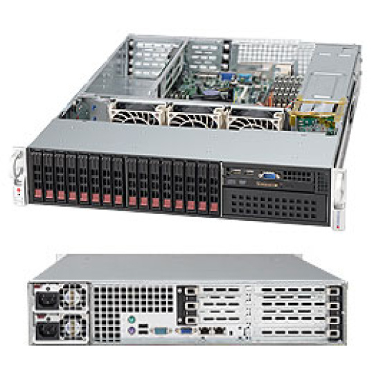 Supermicro® CSE-213BAC8-R1K23LPB  2U chassis