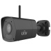 UNIVIEW IP kamera 1920x1080 (FullHD), až 30 sn/s, H.265, obj. 4,0 mm (83,7°), DC12V, Mic., IR 30m, WiFi, ROI, 3DNR, Human Body Det