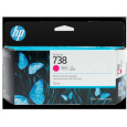 HP 738M 300-ml Yellow DesignJet Ink Cartridge