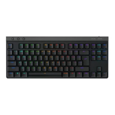 Logitech® G515 LIGHTSPEED TKL Wireless Gaming Keyboard-BLACK-UK-2.4GHZ/BT-TACTILE