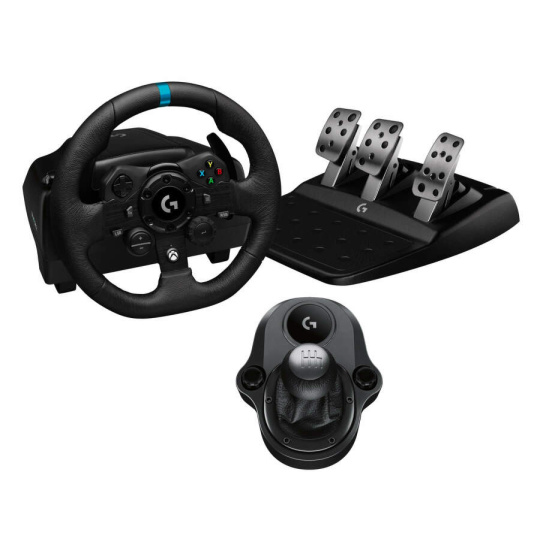 Logitech® G923 SE Racing Wheel and Shifter Combo for Xbox Series X|S, Xbox One and PC - BLACK - USB