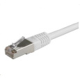 SOLARIX 10G patch kabel CAT6A SFTP LSOH 1m, šedý non-snag proof