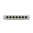 Ubiquiti A compact, Layer 2, 8-port GbE PoE switch with versatile mounting options