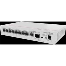 Huawei S110-8P2ST (8*10/100/1000BASE-T ports, PoE+, 1*GE SFP port, 1*10/100/1000BASE-T port, AC power, power adapter)