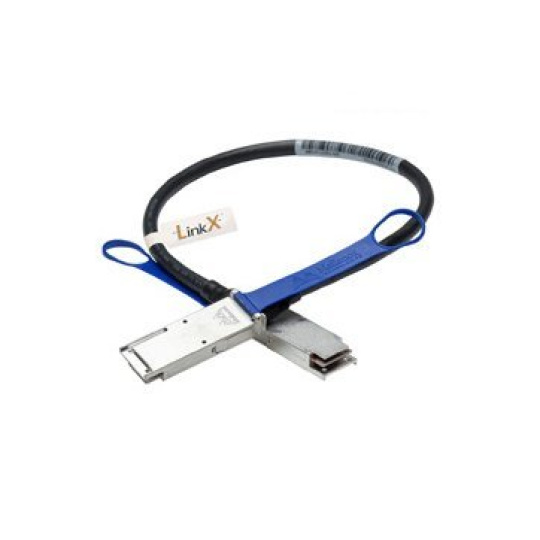 Mellanox passive copper hybrid cable, ETH 100Gb/s to 2x50Gb/s, QSFP28 to 2xQSFP28, 1m