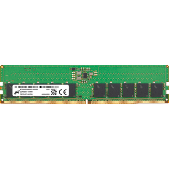 DDR5 ECC UDIMM 16GB 1Rx8 4800 CL40 (16Gbit) (Single Pack)